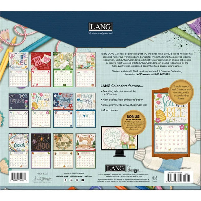 LANG Handmade Happiness Kalender 2026