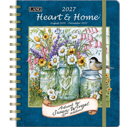 LANG Heart and Home Deluxe Planner 2026
