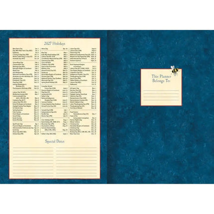 LANG Heart and Home Pocket Agenda  2027