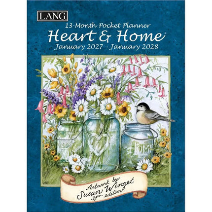 LANG Heart and Home Pocket Agenda  2027