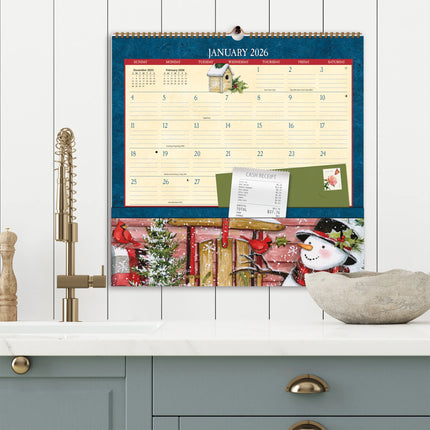 LANG Heart and Home Pocket Note Nook Kalender 2027