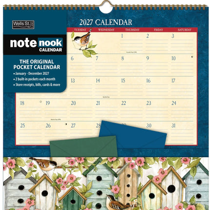 LANG Heart and Home Pocket Note Nook Kalender 2027