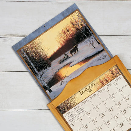 LANG Horses in the Mist Kalender 2027