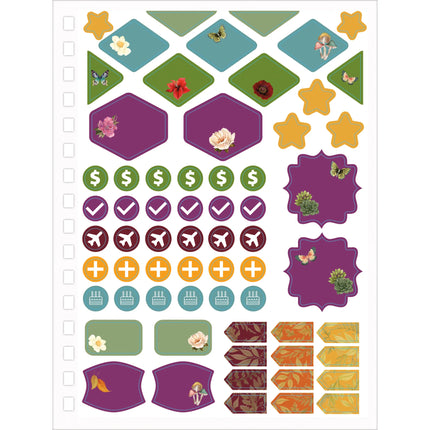 LANG Midnight Garden Deluxe Planner 2026