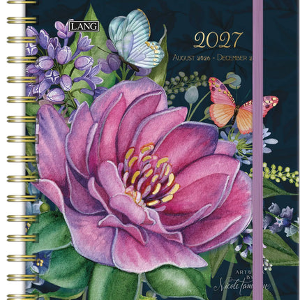 LANG Midnight Garden Deluxe Planner 2027