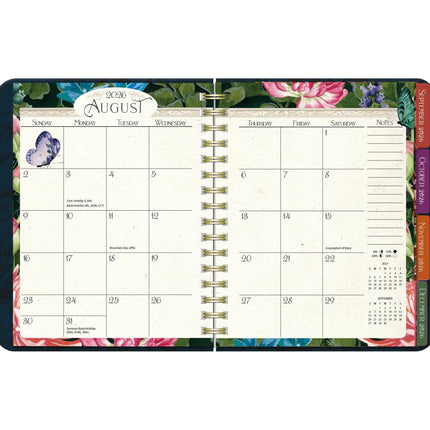 LANG Midnight Garden Deluxe Planner 2027