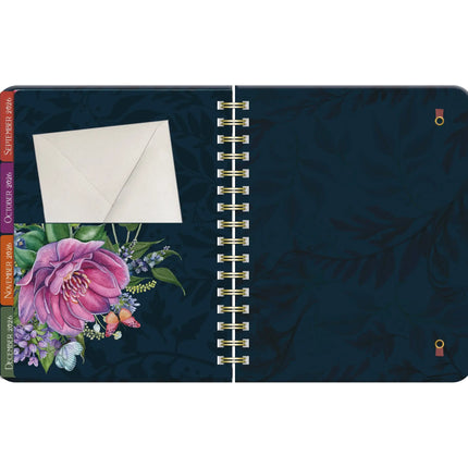 LANG Midnight Garden Deluxe Planner 2027