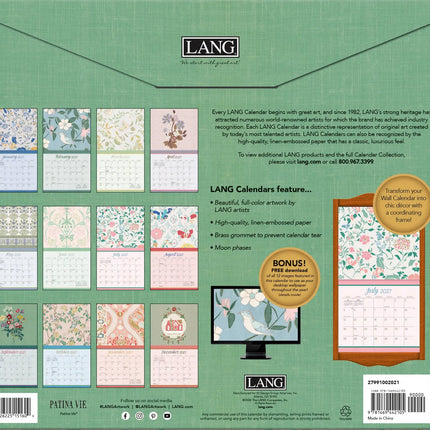LANG Patina Vie Kalender 2027