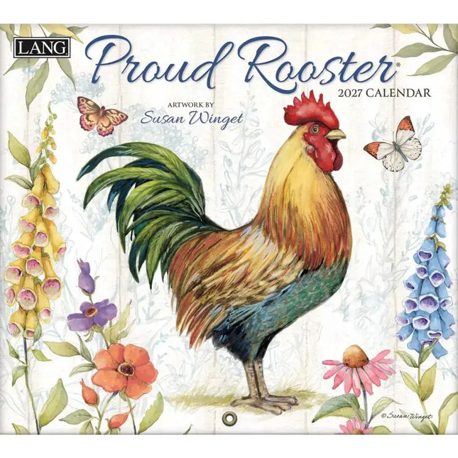 LANG Proud Rooster Kalender 2027