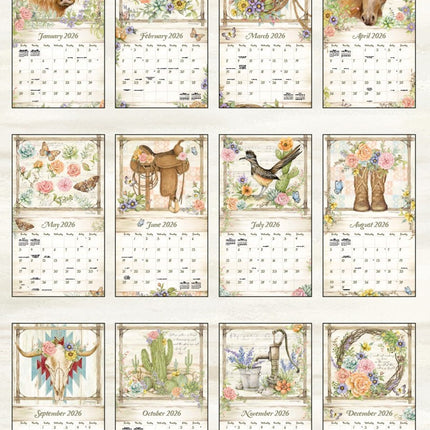 LANG Rosewood Ranch Kalender 2026