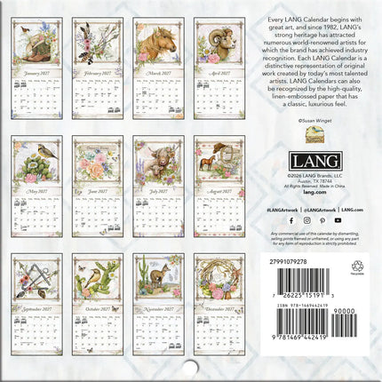 LANG Rosewood Ranch Mini Kalender 2027