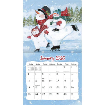 LANG Sam Snowman Kalender 2026