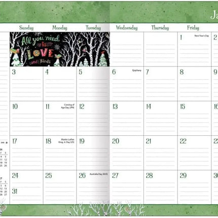 LANG Simple Inspirations Pocket Agenda 2027