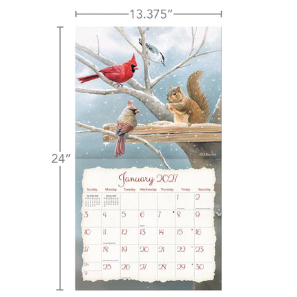 LANG Songbirds Kalender 2027