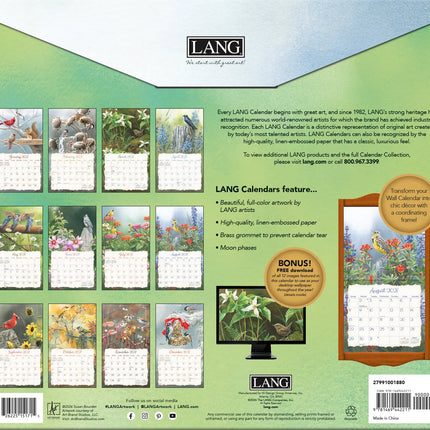 LANG Songbirds Kalender 2027