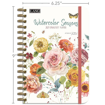 LANG Watercolor Seasons Agenda 2027