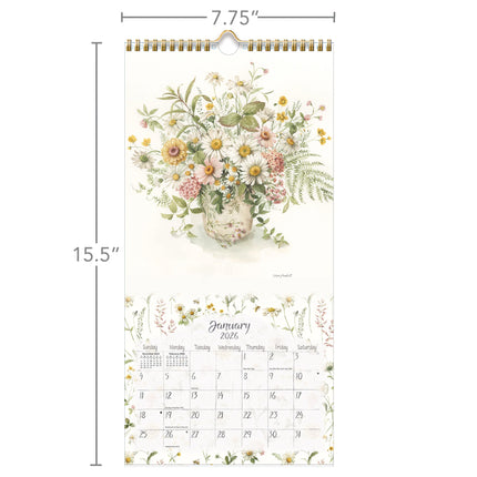 LANG Watercolor Seasons Kalender 2026 Small