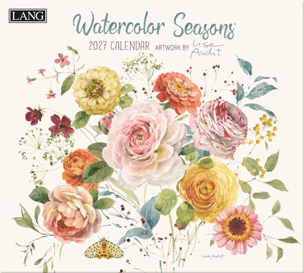 LANG Watercolor Seasons Kalender 2027