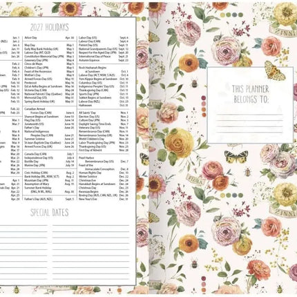 LANG Watercolor Seasons Zakagenda 2027