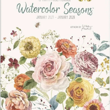 LANG Watercolor Seasons Zakagenda 2027