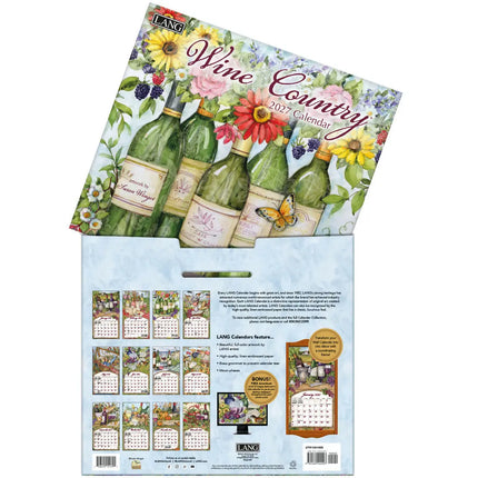LANG Wine Country Kalender 2027