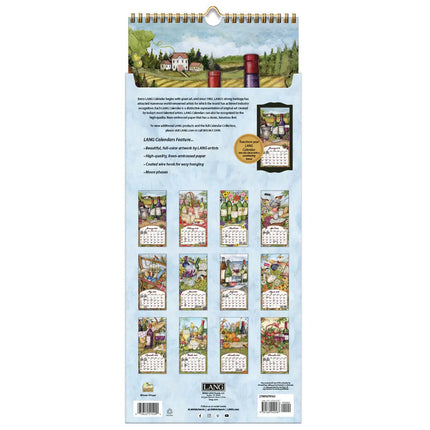 LANG Wine Country Kalender 2027 Small