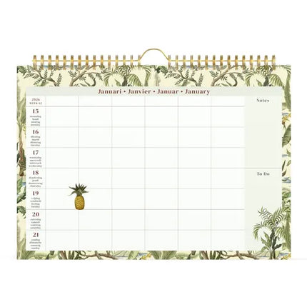 Lannoo Botanic Familieplanner 2026