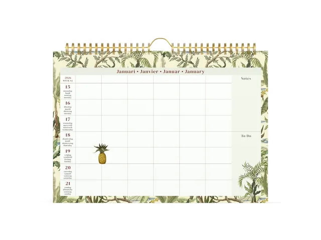 Lannoo Botanic Familieplanner 2026