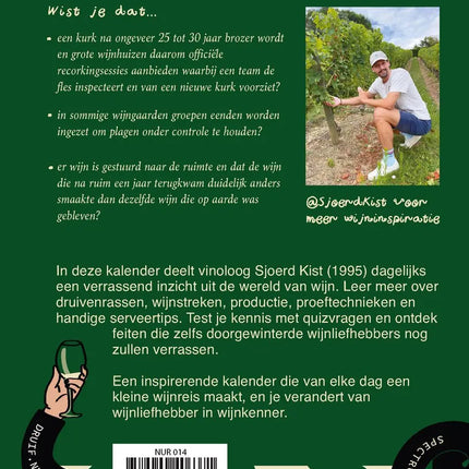 Lannoo De Wijn Scheurkalender 2027