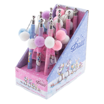 Lannoo Diddl Balpen Pompom assorti