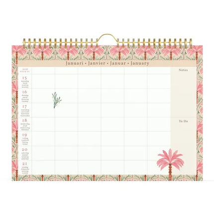 Lannoo Exotic Palms Familieplanner 2026