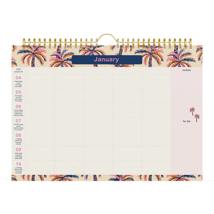 Lannoo Exotic Palms Familieplanner 2027