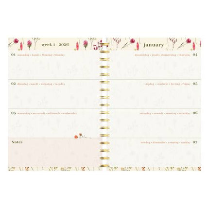 Lannoo Flowers Desk Agenda 2026