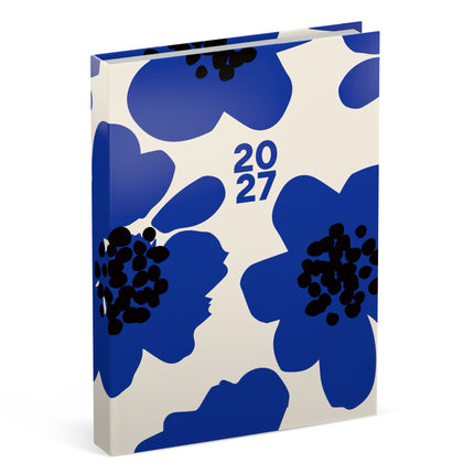Lannoo Flowers Mini Agenda 2027 Blauw