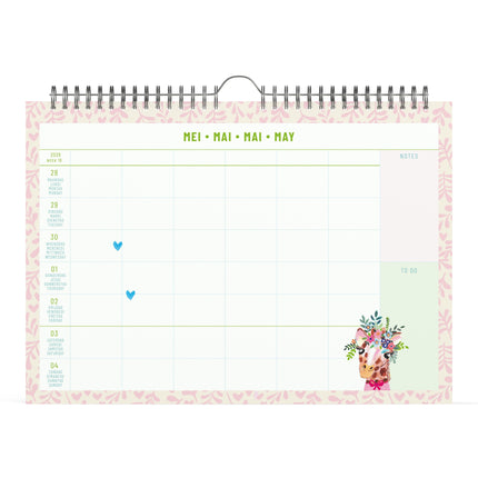 Lannoo Paper Salad Familieplanner 2026