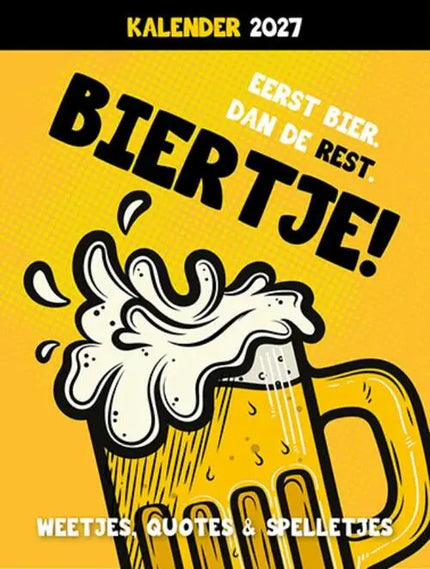 Lantaarn Bier Scheurkalender 2027
