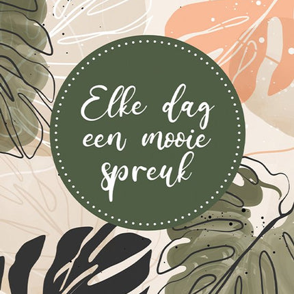 Lantaarn Elke dag een mooie Spreuk Scheurkalender 2026