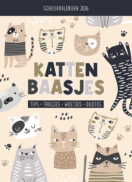 Lantaarn Kattenbaasjes Scheurkalender 2026