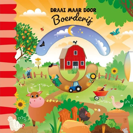 Lantaarn Kinderboek Draai maar door - Boerderij