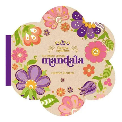 Lantaarn Kleurboek Blooming Flowers Mandala