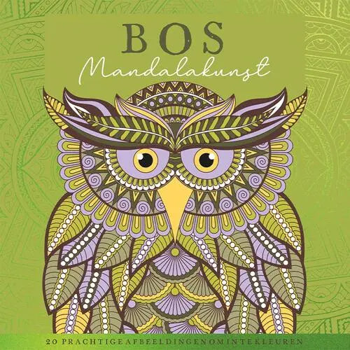Lantaarn Kleurboek Bos - Mandalakunst