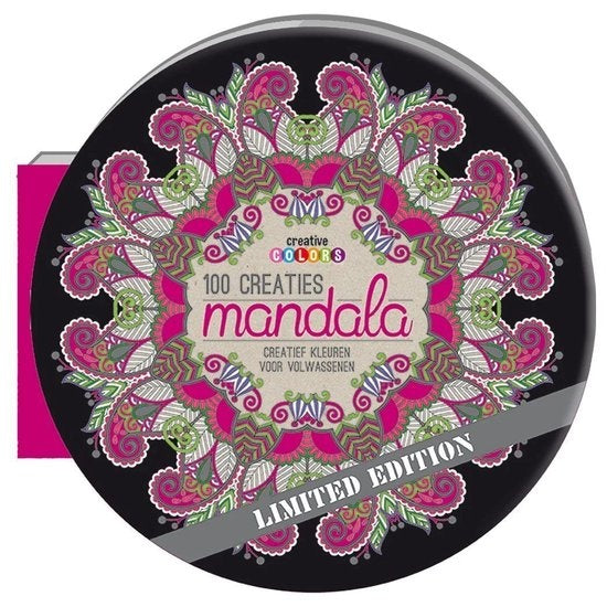 Lantaarn Kleurboek Creative colors - 100 Creaties Mandala