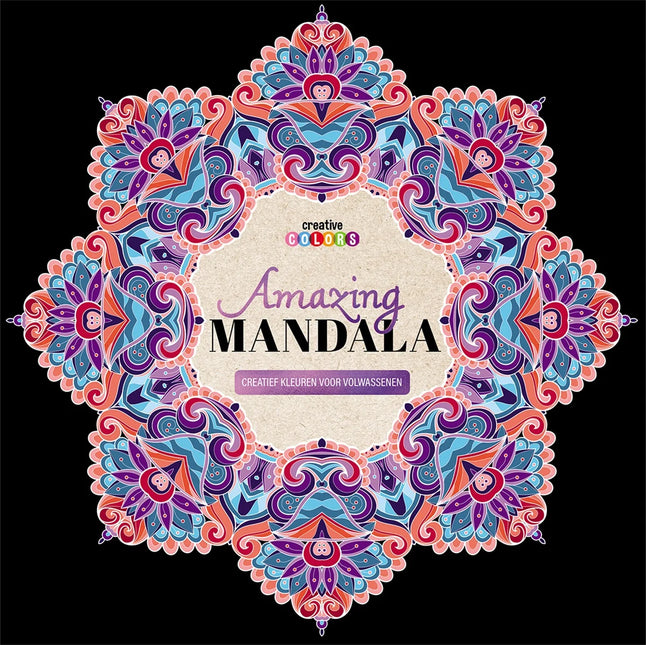 Lantaarn Kleurboek Creative colors - Amazing Mandala