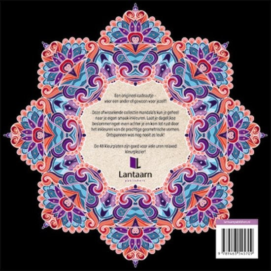 Lantaarn Kleurboek Creative colors - Amazing Mandala