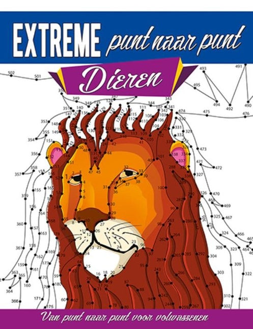 Lantaarn Kleurboek Extreme van Punt naar Punt - Dieren