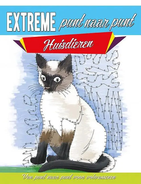 Lantaarn Kleurboek Extreme van Punt naar Punt - Huisdieren