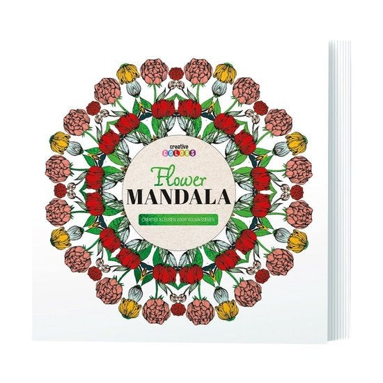 Lantaarn Kleurboek Flower Mandala