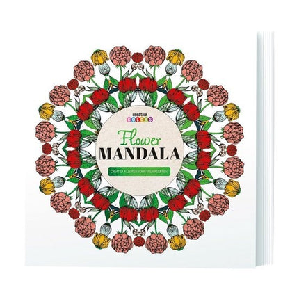 Lantaarn Kleurboek Flower Mandala