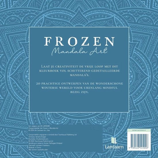Lantaarn Kleurboek Frozen - Mandalakunst