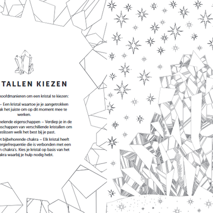 Lantaarn Kleurboek Kristallen